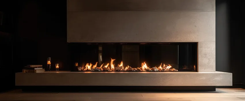 Gas Fireplace Ember Bed Design Services in Fraser, Michigan
