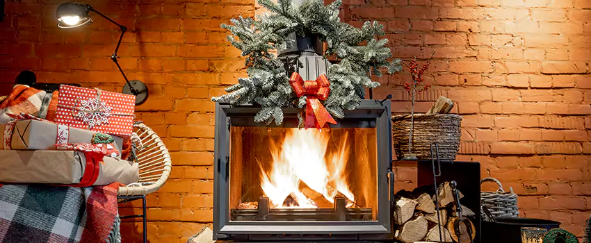 Travis Industries Linear Gas Fireplace Installation in Fraser, Michigan