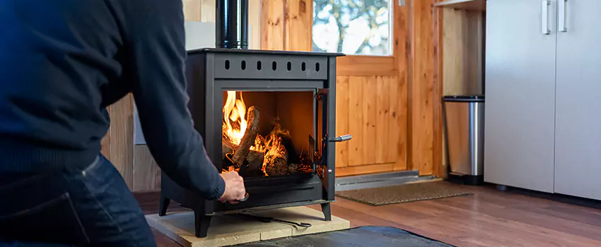 Open Hearth Wood Fireplace Installation in Fraser, MI