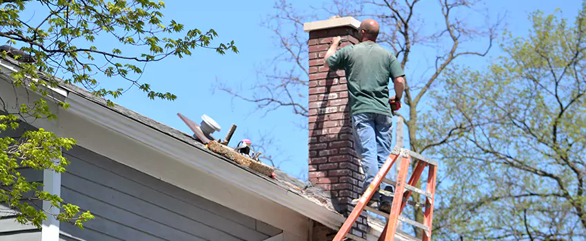 Vinyl and PVC Chimney Flashing Installation in Fraser, MI