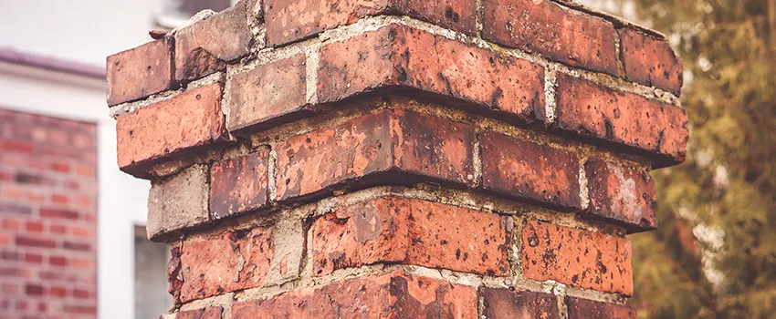 Cracked Chimney Bricks Repair Cost in Fraser, Michigan