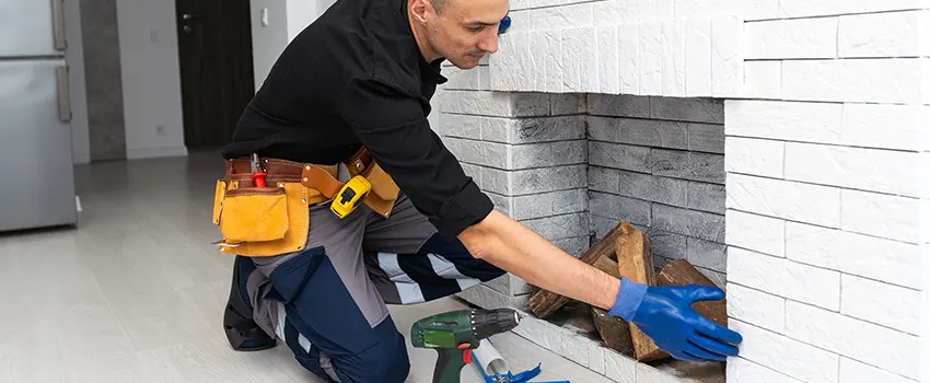 Fireplace Damaged Damper Frame Repair Services in Fraser, Michigan