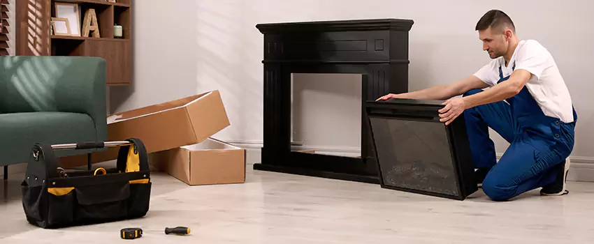 Old Rusted Metal Fireplace Repair And Replacement in Fraser, MI